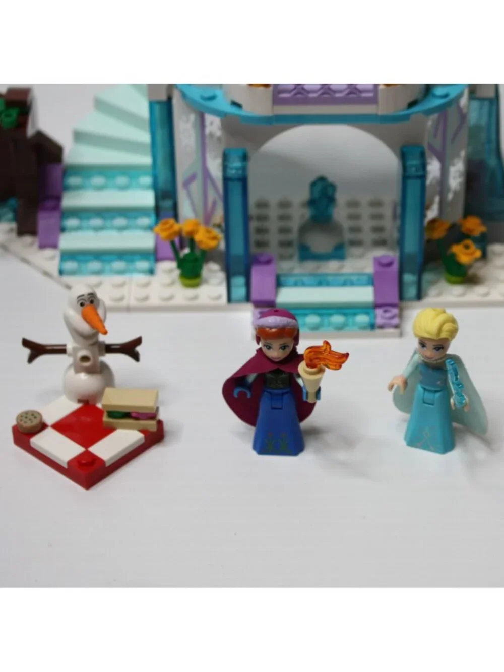 Lego Disney Princess Elsa's Sparkling Ice Castle 41062 Complete + Instructions